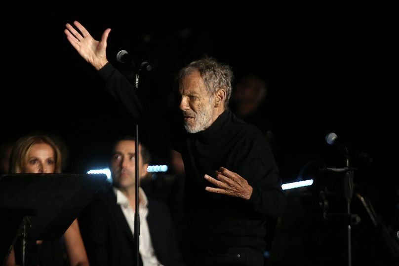 Illumination of the Temple of Poseidon at Sounion