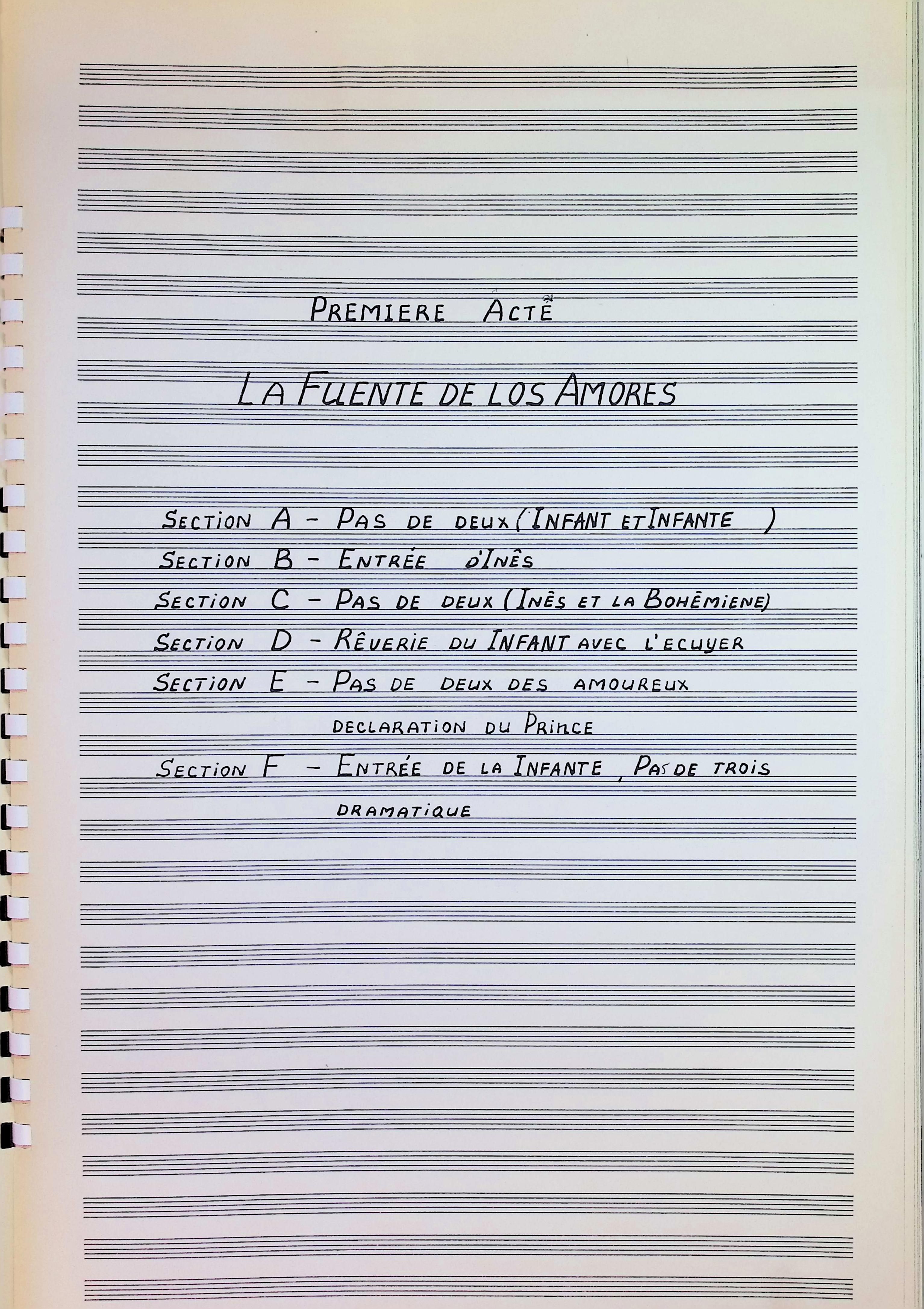 INES DE CASTRO-LA REINE MORTE, BALETT-ORCHESTRA