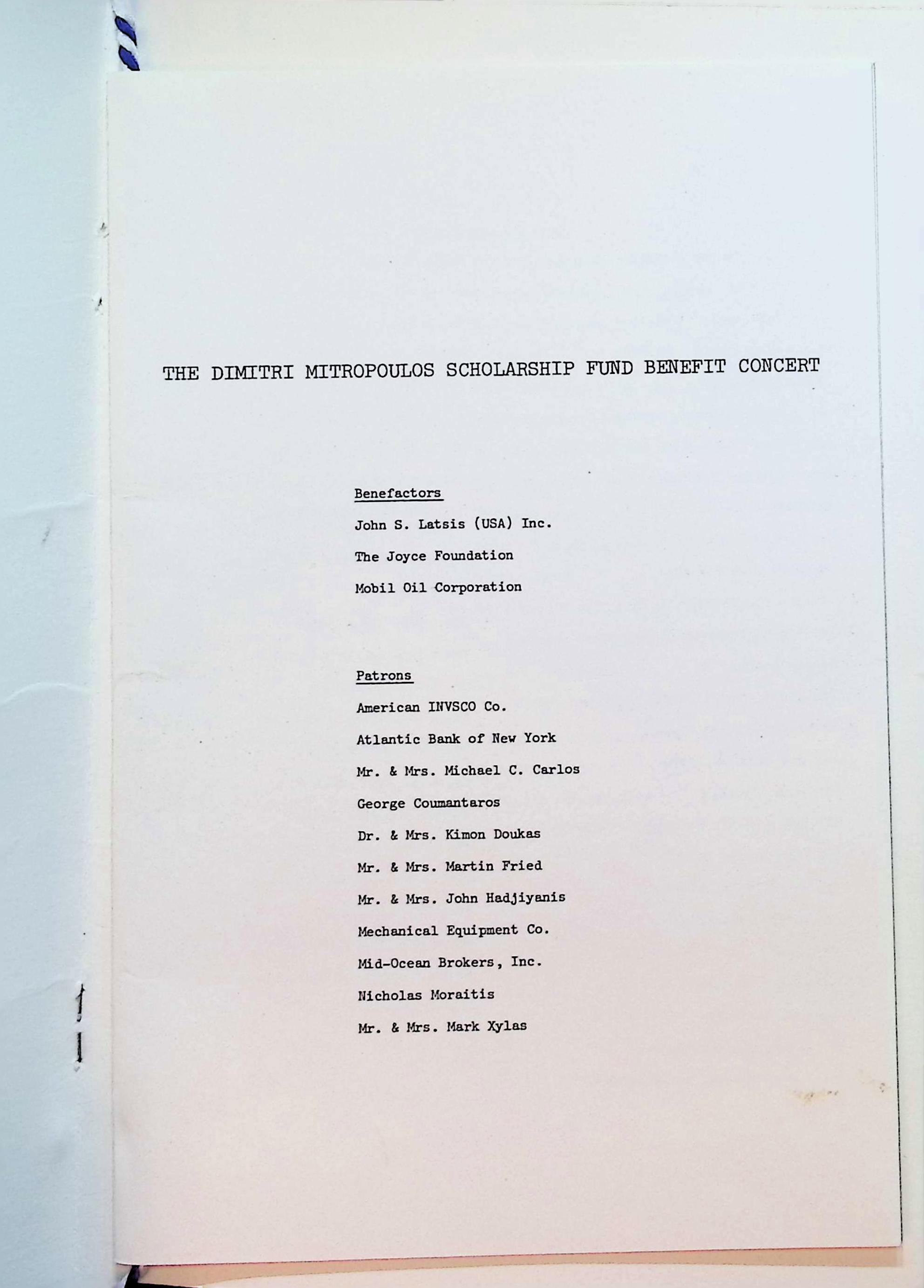 AMERICAN SYMPHONY ORCHESTRA, 1980