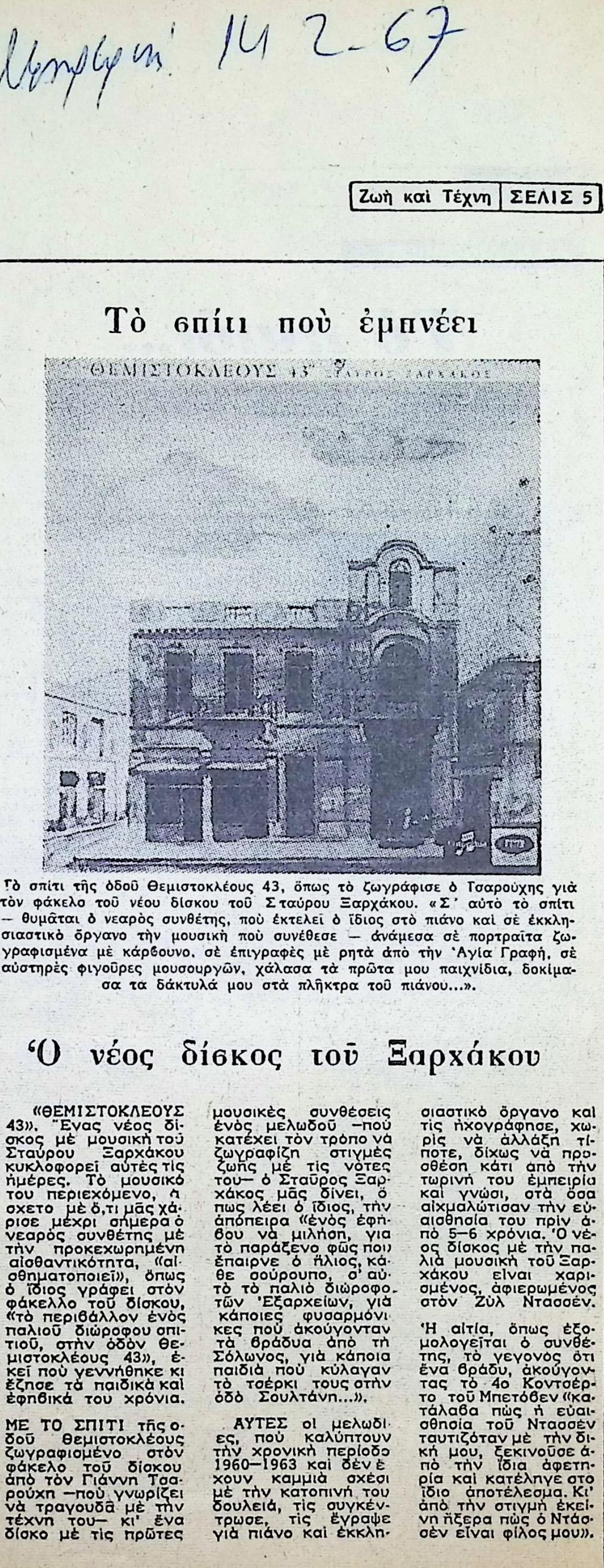 THE HOUSE THAT INSPIRES, THEMISTOKLEOUS STREET 43