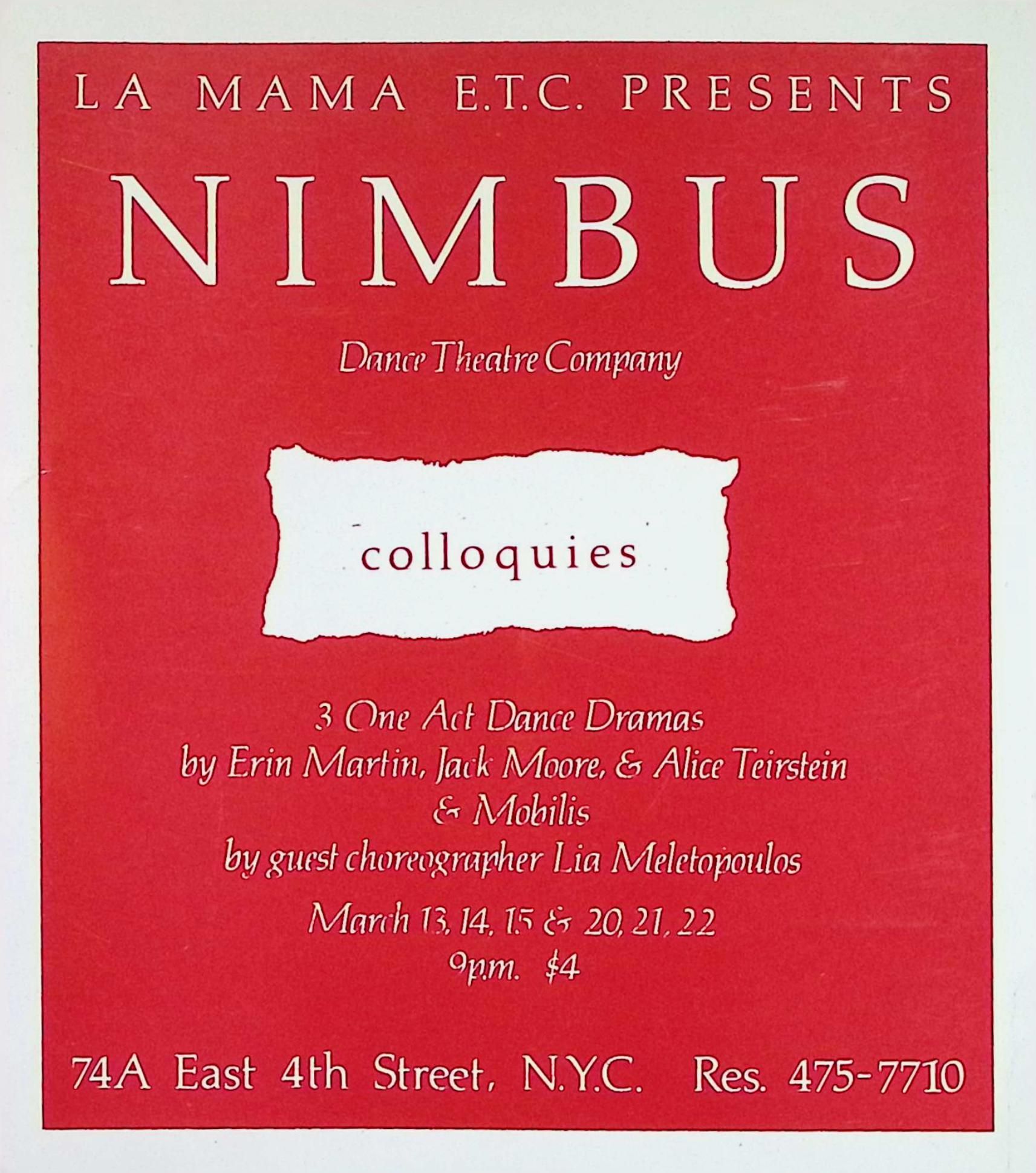 NIMBUS, NEW YORK