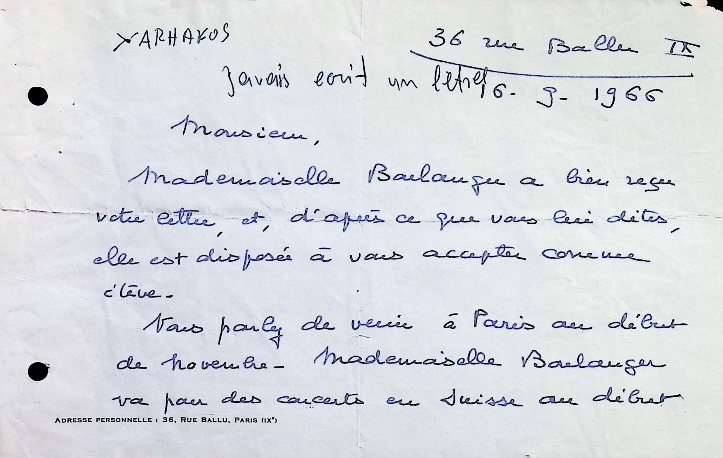 NADIA BOULANGER — LEADING FRENCH MUSICOLOGIST AND EDUCATOR