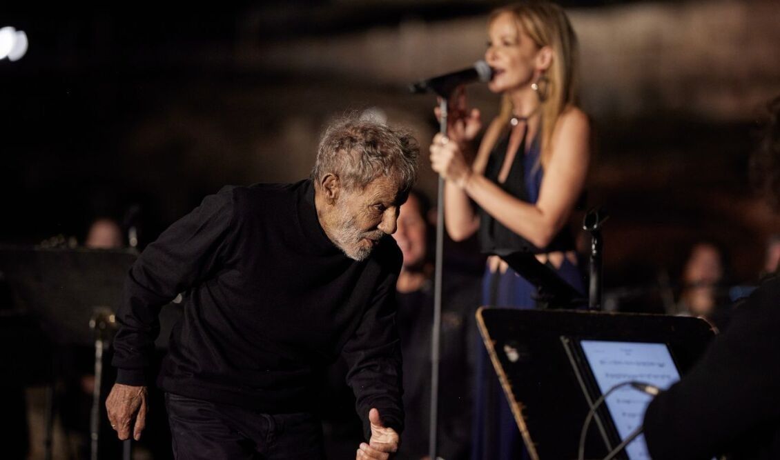 Illumination of the Temple of Poseidon at Sounion